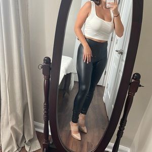 Faux Leather Leggings